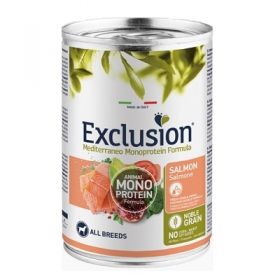 Exclusion Mediterraneo Adult All Breed Salmone 400 Gr. - Noble Grain