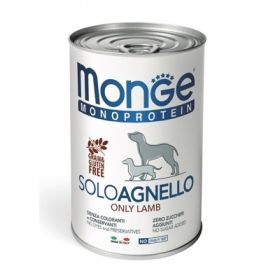 Monge Monoproteico Cane Solo Agnello 400 Gr. 