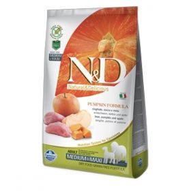 Farmina N&D Grain Free Pumpkin Adult Medium & Maxi Cinghiale Zucca e Mela.2,5