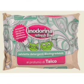 Inodorina Salviette Biodegradabili Al Talco Confezione 30 pz