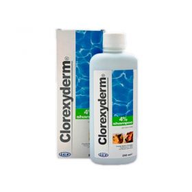 ICF Clorexyderm Shampoo 4% 250 ml.