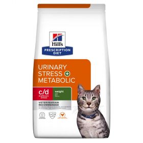 Hill's PRESCRIPTION DIET c/d Multicare Stress + Metabolic crocchette per gatti per la salute urinaria + gestione del peso
