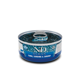 Farmina N&D Ocean Gatto con tonno sardine e gambero 70 g