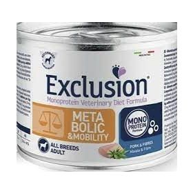 Exclusion Diet Metabolic & Mobility All Breeds Maiale e Fibre Cane 200 Gr. #m