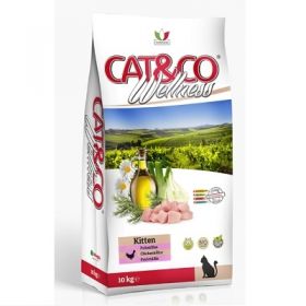 Adragna Pet Food Gatto Cat & Co Wellness Kitten Pollo e Riso 10 Kg