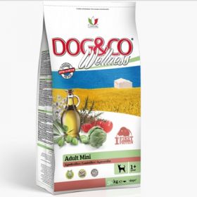 Adragna Pet Food Cane Dog & Co Wellnes Adult Mini agnello e riso 7 Kg