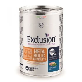 Exclusion Diet Metabolic & Mobility All Breeds Maiale e Fibre Cane 400 Gr.