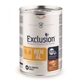 Exclusion Diet Renal All Breeds Maiale, Saggina e Riso Cane 400 Gr.