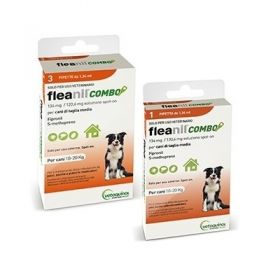 Fleanil Combo Spot on Cane Medio 10-20 Kg 3 pipette 1,34 mg