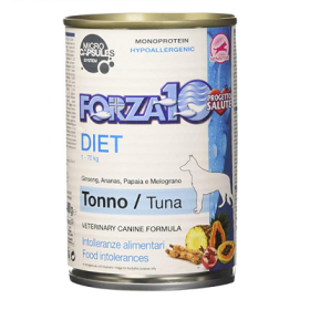Forza 10 Diet Cane Hypoallergenic Monoproteico Tonno 400 Gr