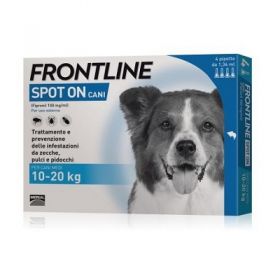 Frontline spot on per cani medi 4 pipette