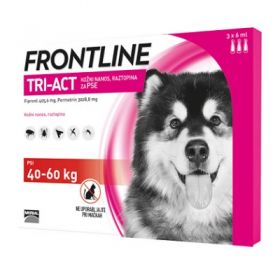 Frontline Tri-Act Cane 40-60 kg. 3 Pipette da 6 ml   