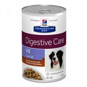Hill's Prescription Diet i/d Canine Digestive Care Low Fat spezzatino con Pollo e verdure 354 gr.