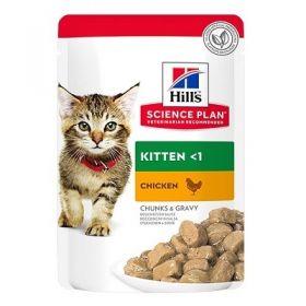 Hill's Science Plan Gatto Kitten Pollo 85 Gr in bustina