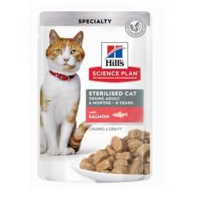 Hill's Science Plan Gatto Sterilised Adult Salmone 85 Gr in bustina