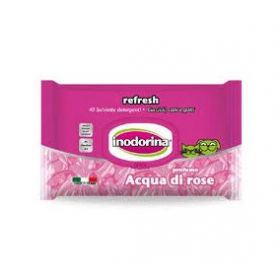 Inodorina Refresh Bio - 30 Salviette Detergenti - Profumazione Delicato