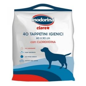 Inodorina Clorex Tappetini 40 pezzi da 60x90 cm