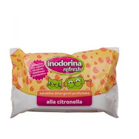 Inodorina Refresh Sensitive Salviette Detergenti alla Citronella 40 pezzi