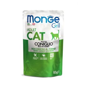 Monge Grill Cat Adult Coniglio Buste per Gatto da 85 gr.