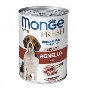 Monge Cane Fresh Adult Agnello 400 gr