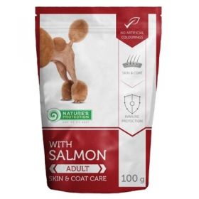 Nature's protection Skin&coat Adult dog con salmone - Cibo umido per Cani Adulti 100 Gr.