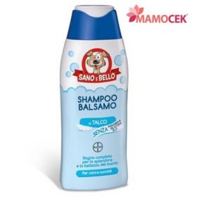 Bayer Shampoo Balsamo Al Talco Cani e Cuccioli 250 ml.