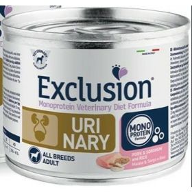 Exclusion Diet Urinary All Breeds Maiale e Saggina Cane 200 Gr. #m
