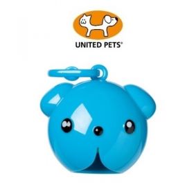 United Pets Bon Ton Nano Korokoro Dispenser per sacchetti Blu
