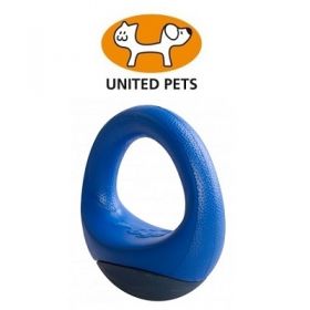 United Pets Rogz Pop Upz -Gioco da Lancio e riporto in gomma per Cani Piccolo Blu