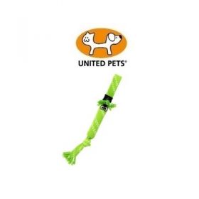 United Pets Rogz Scrubz Gioco da Lancio e riporto per Cani Piccolo Verde LIme