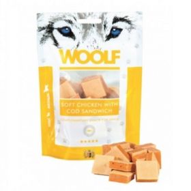 Woolf Rotolini di Pollo e Merluzzo - Snack per cani 